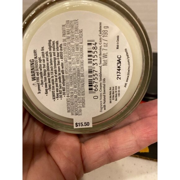 Bath & Body Works “Sunrise Woods” Single Wick Candle - Picture 4 of 4